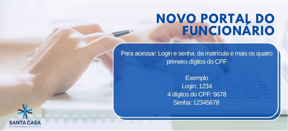 Orientação de acesso ao novo Portal do Colaborador